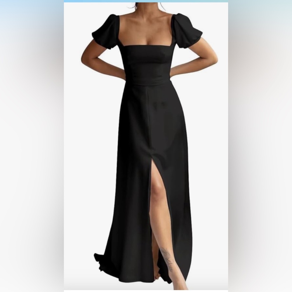 Elegant Black Evening Dress